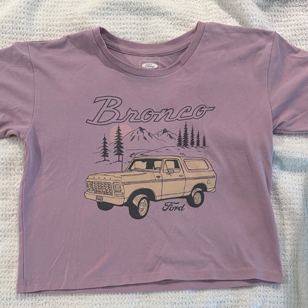 Ford Kids Lavender Bronco T-Shirt
